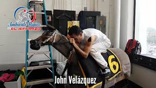 Desde el Preakness Stakes John Velázquez y José Luis Ortiz en el Equicizer [upl. by Leese]