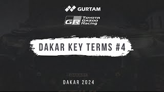 Dakar Key Terms 4  Dakar 2024  TOYOTA GAZOO Racing Baltics I wit EN subtitles [upl. by Lucian250]