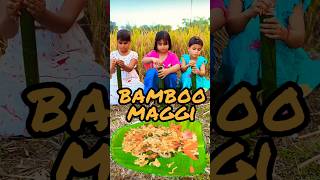 Bamboo maggi shortvideo viralvideo recipe cooking food maggi MaMeyerRannaghar1 [upl. by Routh]