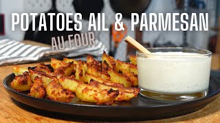 POTATOES AIL ET PARMESAN AU FOUR  FOOD IS LOVE [upl. by Ahsurej183]