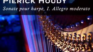 Houdy Sonate pour harpe I Allegro moderato [upl. by Mcdougall188]