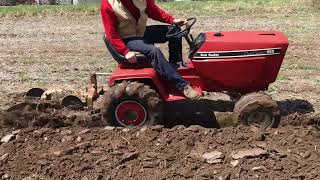 Cub cadet 982 plowing [upl. by Geldens]