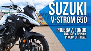 SUZUKI VSTROM 650 ✊🔥 PRUEBA a Fondo Análisis y Opinión [upl. by Aniretak]