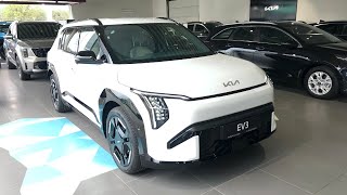 KIA EV3 GT LINE 2025 IN 4K kia kiaev3 ev3 kiagtline automobile carreview gtline [upl. by Akinas]