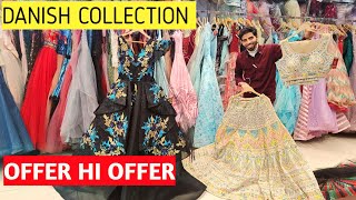 😊Danish Collection 😱की मेगा सेल  Cheapest Price Gown amp Croptop Chandni chowk Gown Shop  Gown Sale [upl. by Triley]