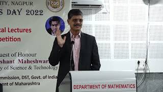 Celebration of National Mathematics Day 2022 [upl. by Gawlas726]