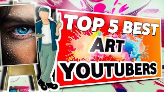 Top 5 Art YouTube Channel In India  The Best Art YouTubers to learn to draw [upl. by Nuahsal514]