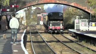 7752 amp 9600 haul the Pannier Rambler on 3 Nov 2012 [upl. by Johnny883]