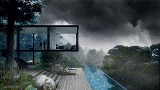 The coming storm Modern comfort villa among the black clouds [upl. by Winstonn]