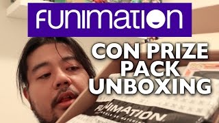 Funimation Prize Pack Unboxing [upl. by Marrin]