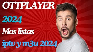 Rosadin y Ottplayer mas listas m3u Octubre 12 2024 [upl. by Aitnwahs965]