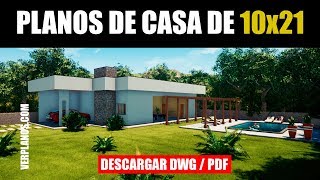 ✅ Planos de Casa de Campo ¡GRATIS ➜ DWG  PDF [upl. by Anica]