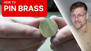 Learning Horology Part 1 Pinning Brass [upl. by Grenier]