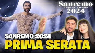 SANREMO 2024 PRIMA SERATA INTEGRALE LOREDANA BERTE PRIMA  TONY IPANTS amp JESUISIL [upl. by Meehyr912]