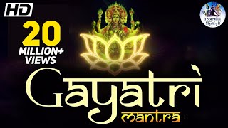 GAYATRI MANTRA ➡ OM BHUR BHUVA SWAHA ➡ MOST POWERFUL HINDU MANTRA  FULL SONG [upl. by Nnylaf]