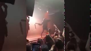 Attila  Pizza Fronzilla throwing pizza live Praque 2019 [upl. by Larsen]