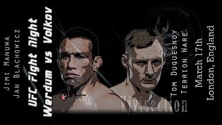 The MMA Vivisection  UFC London Werdum vs Volkov picks odds amp analysis [upl. by Gibbie735]