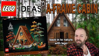 Lego Ideas AFrame Cabin [upl. by Haggi]