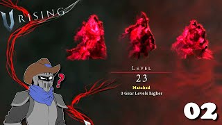 Am I Matched for Level 23 Brutal Bosses  ACT 1  V Rising Solo Ep 02 [upl. by Essyle451]