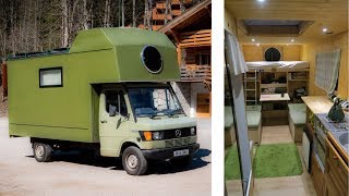 VAN TOUR Mercedes 308D Luton Conversion [upl. by Eentruoc]