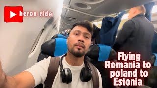 Romania 🇷🇴 To Eatonia Finally flyging हानियो आईपुग्यो Romania airport मा झन्डै फर्कायो 😥 vlog [upl. by Presley384]