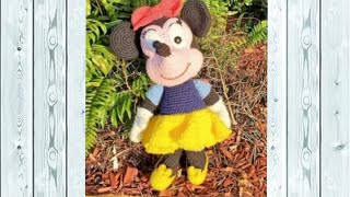 MINNIE MOUSE EN AMIGURUMI Video 5 de 5 [upl. by Dej]