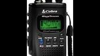 CB Radio Cobra HH 38WXST Unboxing and Short Demo [upl. by Mich884]