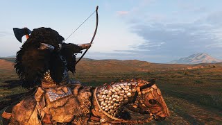 1 INSANE HORSE ARCHER VS 1 BIG ARMY Mount amp Blade II Bannerlord [upl. by Wittie832]