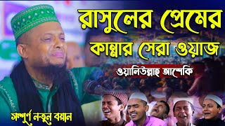 রাসুলের প্রেমের কান্নার সেরা ওয়াজ ওয়ালিউল্লাহ আশেকি হুজুরের  walullah aseki new waz 2022 [upl. by Nicholle30]