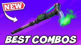 BEST COMBOS FOR NEW MINTY MOUNTAINEER PICKAXE MINTY LEGENDS PACK  Fortnite [upl. by Cown]