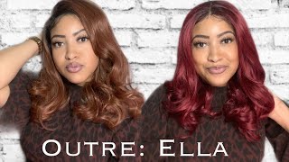 NEW OUTRE PERFECT HAIRLINE ELLA in 2 colors ft FEE BEE ROME [upl. by Idahs185]