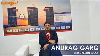 Exclusive Interview with Anurag Garg CEO Jakson Solar [upl. by Selwin]