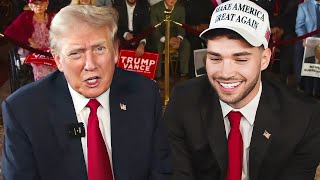 Donald Trump Comes on Adin Rosss Stream [upl. by Enelrae]