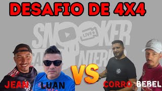 BEBEL E CORRO VS LUAN E JEAN [upl. by Montague817]