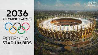 🌍 2036 Olympic Games Potential Stadium Bids [upl. by Nigam114]