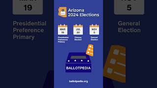 Arizona 2024 Election Dates [upl. by Ykcin]