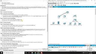 Packet Tracer 465  Connect a Wired and Wireless LAN [upl. by Einaled]