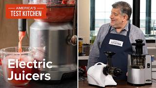 The Best Electric Juicers  Americas Test Kitchen [upl. by Eamon]