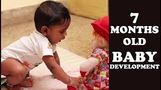 7 MONTHS OLD BABY DEVELOPMENT amp ACTIVITIES in tamil  7 மாதக் குழந்தைகளின் வளர்ச்சி [upl. by Rett]