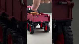 The crankstarted agricultural tractor with bucket is here the front bucket is detachable [upl. by Stefa829]