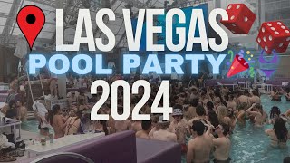 Las Vegas Pool Party 2024  Marquee Nightclub Cosmopolitan Las Vegas [upl. by Eileme]