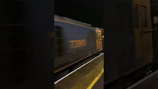 73965 amp 73962 speed through Bagshot working 1Q57 PLPR test to Tonbridge 231124 [upl. by Yve]