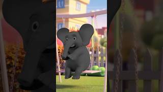 Hathi Raja Kahan Chale Friend Elephant हाथी राजा कहाँ चले shorts preschoollearningvideo trending [upl. by Airel]