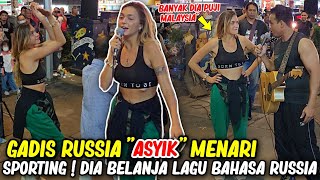 Natasia dari Russia betul tak rilek Sakan dia menari ikut lagu Bob minta dia belanja lagu Russia [upl. by Eirrek]