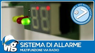 Sistema di allarme radio multifunzione [upl. by Nairrad]