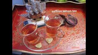 Live Cooking Saffron Candy  Live How to make saffron tea [upl. by Neyuh]