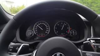 2017 BMW X4 35d 0100 kmh ACCELERATION 313HP  630Nm [upl. by Aisel]