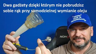 Dwa gadżety dzięki którym nie poparzysz sobie rąk przy samodzielnej wymienie oleju [upl. by Olatha]