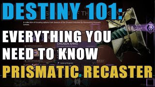 Destiny 2 How to Use The Prismatic Recaster to Focus Umbrals  Hammer Charge Cabal Gold  101 [upl. by Hayimas346]