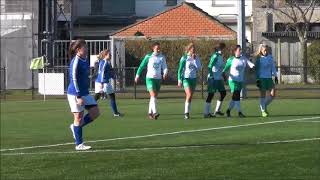 KFC Heist Ladies  Ladies SC Zonnebeke op 25022018 de goals [upl. by Tareyn5]